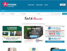 Tablet Screenshot of amistate.com